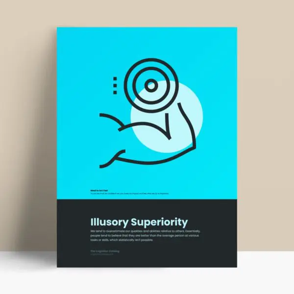 Illusory Superiority Print