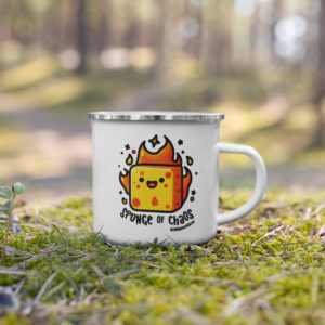 Sponge of Chaos Enamel Mug