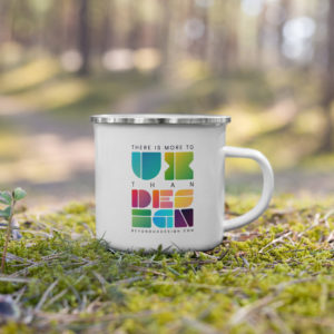There's More to UX Enamel Mug - Image 3