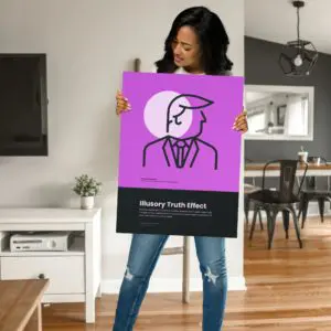 Illusory Truth Effect Print - Image 2