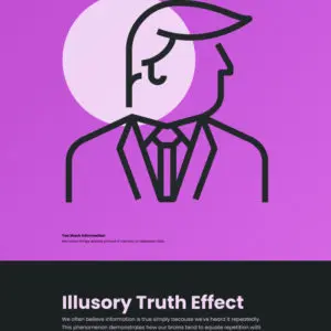 Illusory Truth Effect Print - Image 4