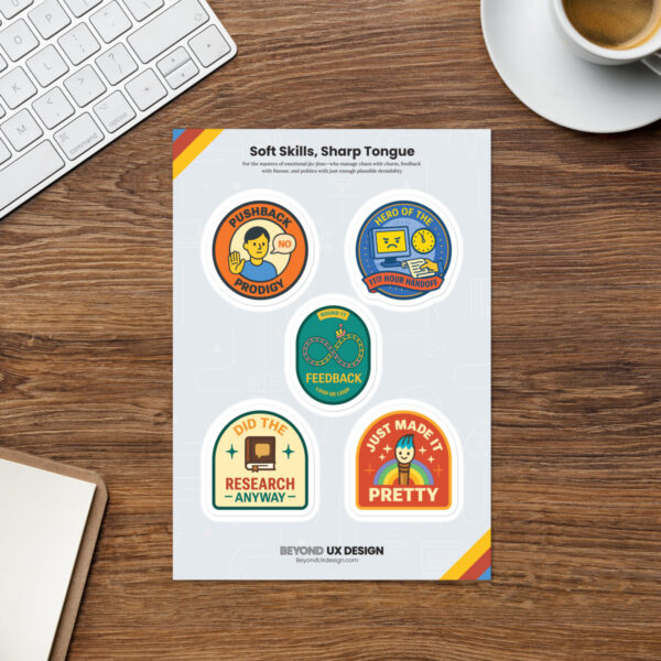 Pixel Pusher’s Survival Kit Merit Badge Set