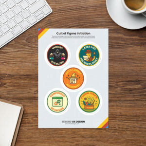 Cult of Figma Initiation Merit Badge Set